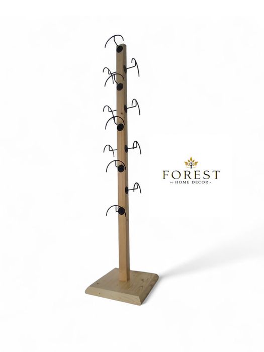 Stand palarii din lemn masiv