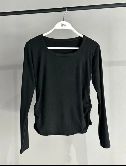 лонгслив INK Белый, светло-серый, чёрный