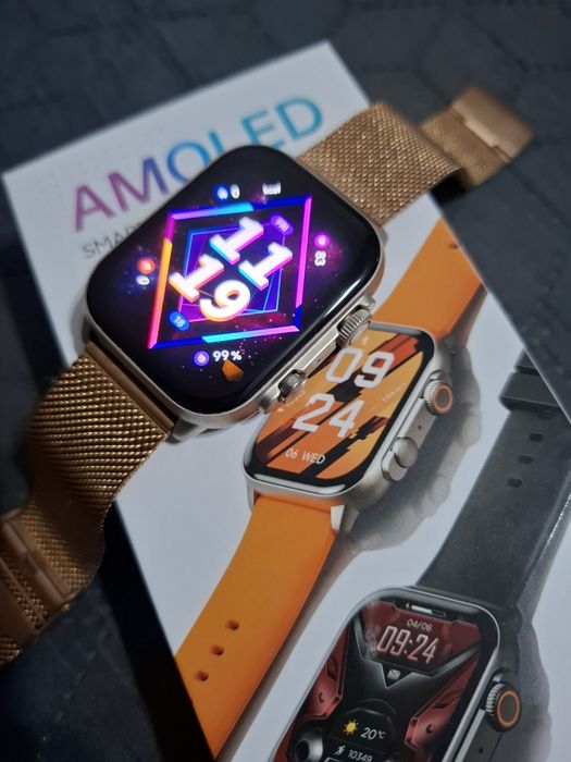 Ceas amoled 2 curele