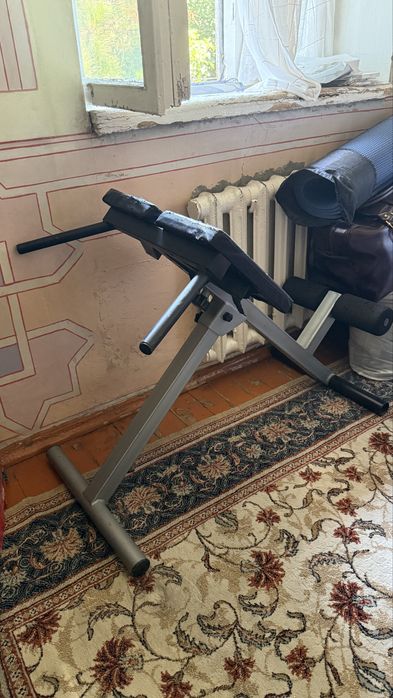Тренажор для преса и спены.