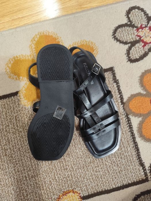 Sandale noi, piele naturala, Flavia Passini masura 37