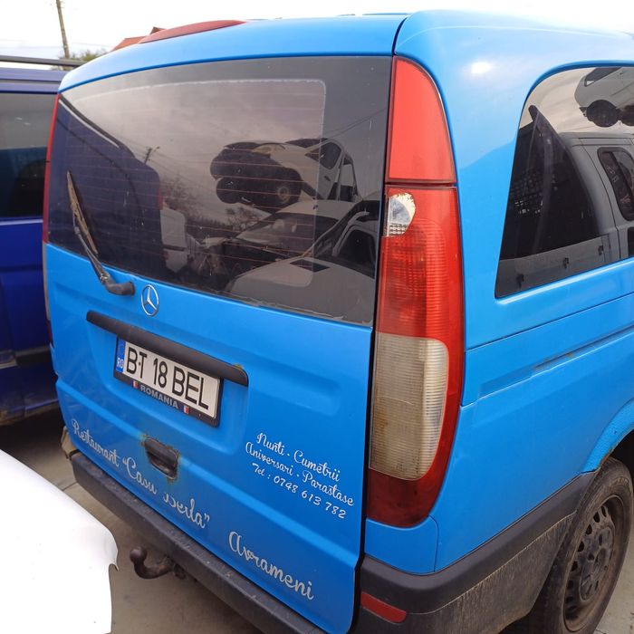Cârlig, bară spate Mercedes vito (viano)