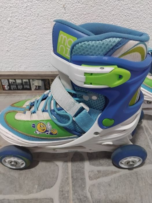 Детски  сини ролери