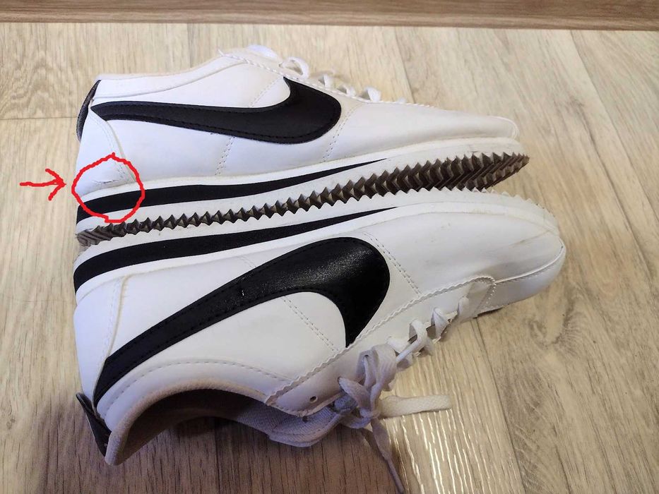 NIKE Classic Cortez Leather №40 бели