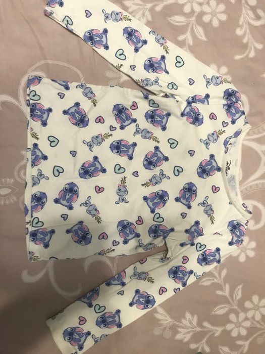 Rochie salopeta + bluzița pentru fetite mărimea 104