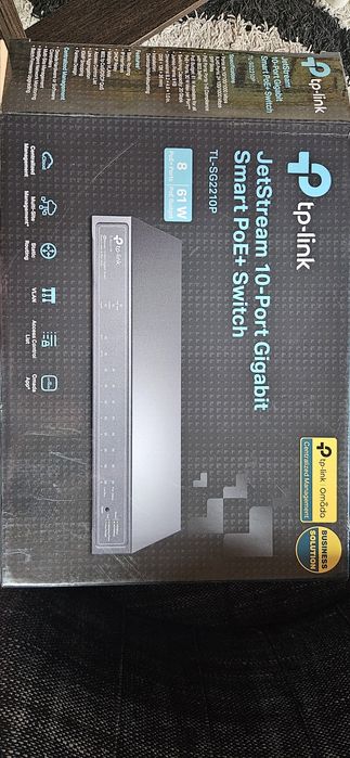 Poe коммутатор TP-Link TL-SG2210P