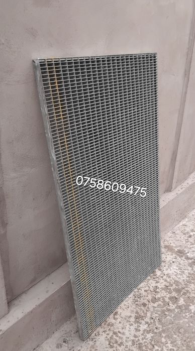 Grilaje- trepte zincate 120x100cm