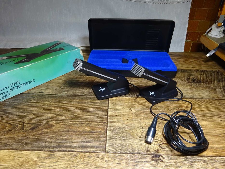 Microfon vintage stereo Philips N8403