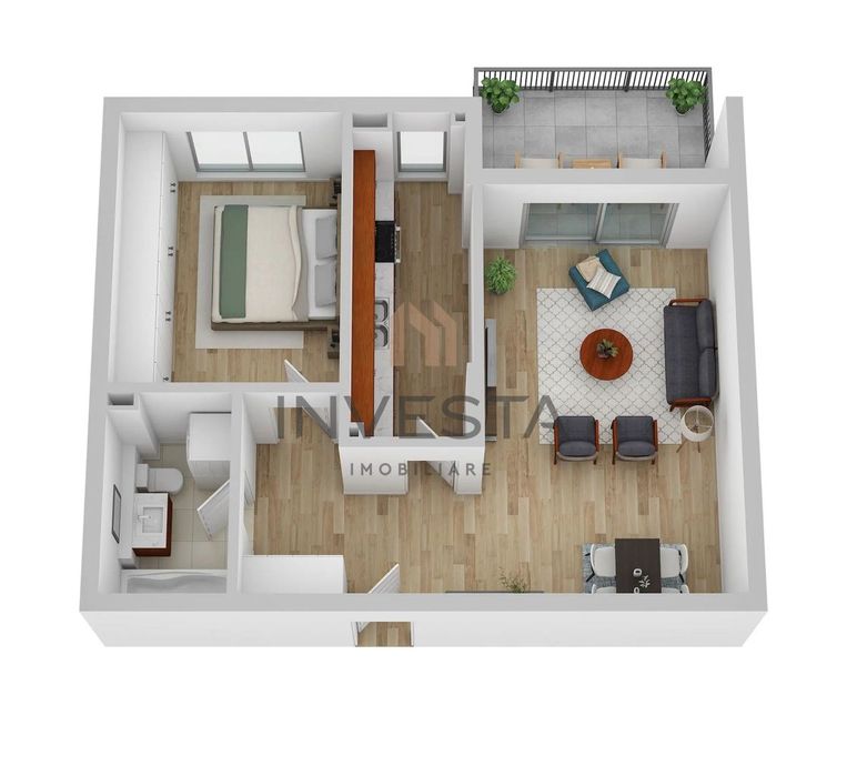 Apartament 2 camere decomandat, Constructie Premium, Andrei Muresanu!