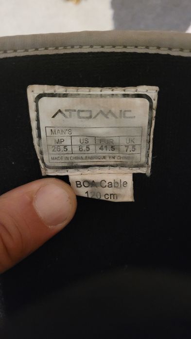 Boots snowboard Atomic 41.5 / US 6.5 / 26.5 cm