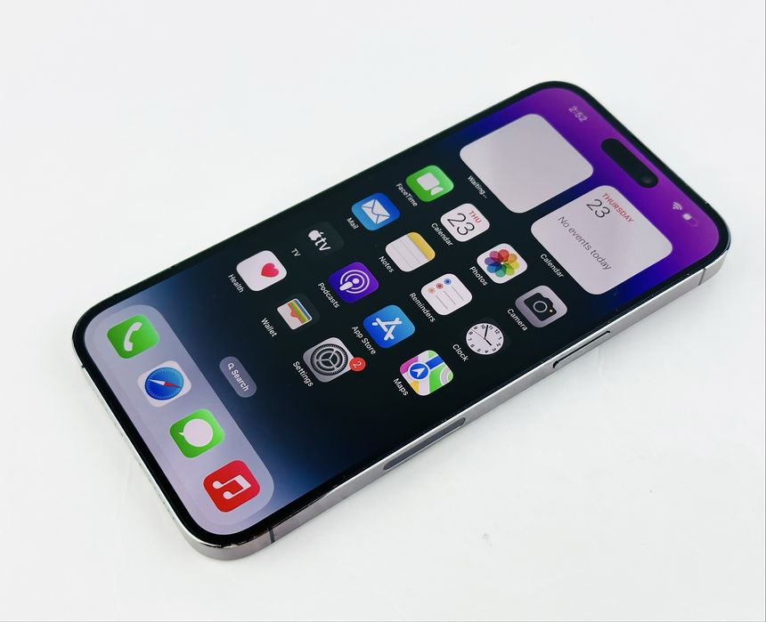 Apple iPhone 14 Pro Max 256GB Deep Purple USA Перфектен Гаранция!