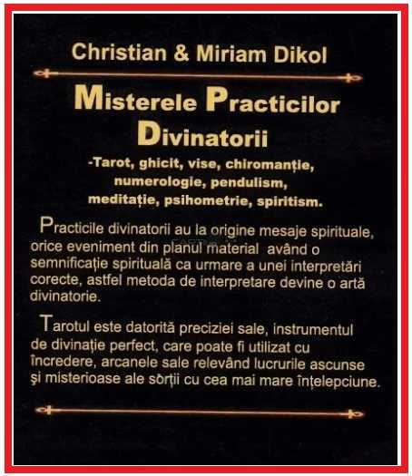 RAR Manual complex pt Tarot ghicit Misterele practicilor divinatorii