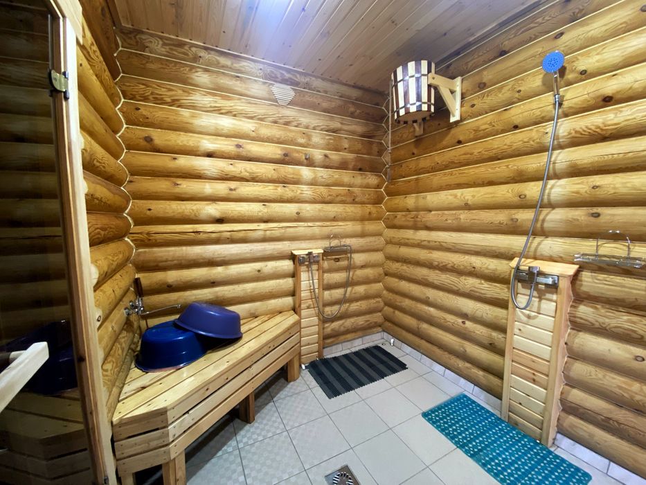 Сруб с прорубью [ Баня на дровах ]