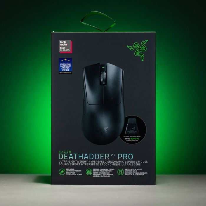 8K Razer Deathadder V3 PRO 8K мышка/мышь (Аналог Deathadder v4 pro)