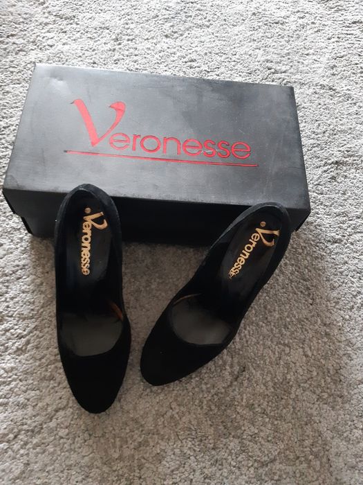 Pantofi Veronesse piele întoarsă, mărimea 34