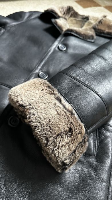 Натуральная мужская дубленка