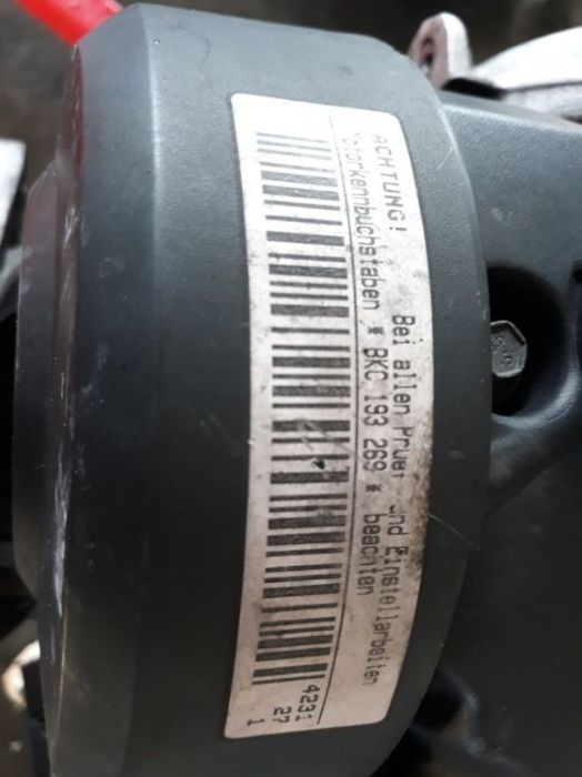 Motor 1.9 tdi bkc vw golf 5 touran passat b7 audi a3 8p skoda octavia 2 seat altea 5p leon toledo