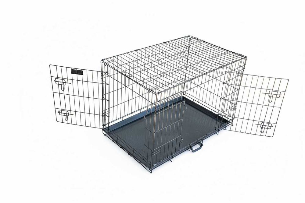 Cusca pliabila pentru transport caini, marime M, 76 x 46 x 53 cm, Noua