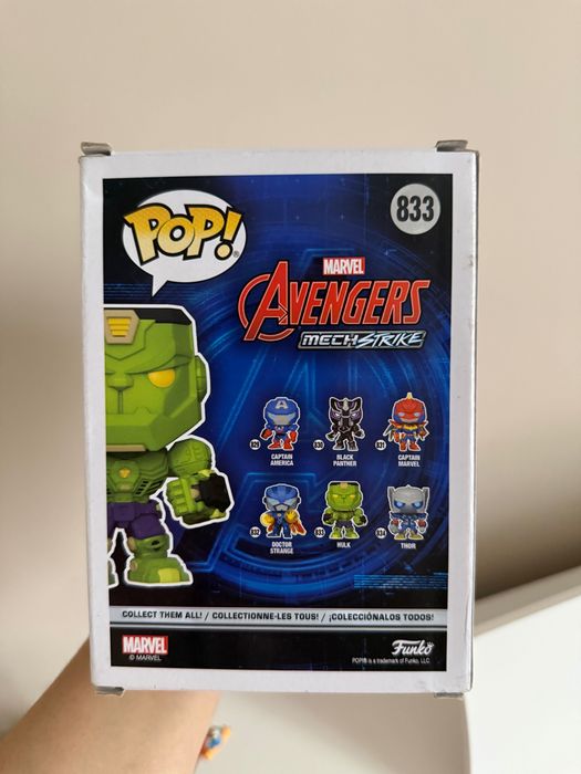 Funko POP! Marvel. Avengers MechStrike.: Hulk (833) новый