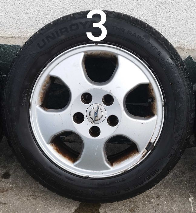 Джанти 15 с гуми за Опел 6J x 15 5x110
