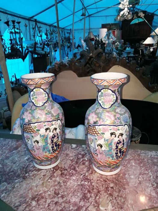 Doua vaze china=hand made