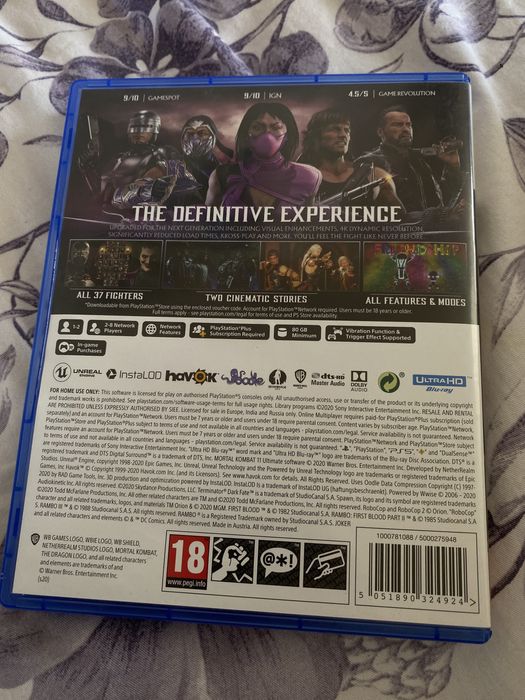 Mortal Kombat 11 Ultimate edition Ps5