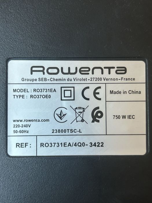 Прахосмукачка Rowenta!