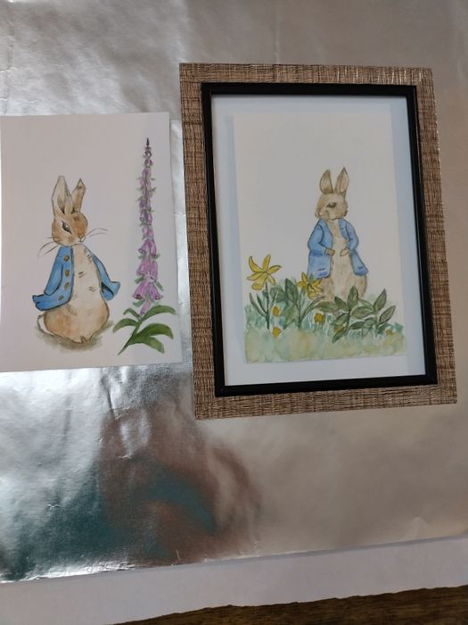 Ilustrații pictate in acuarelă