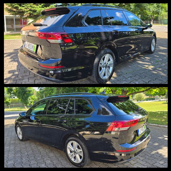 Vw Golf 8 Life 05/2021 2.0TDI 116CP Led Tabletă Climatronic digital Bord Virtual Jante Volan Încălzit Geamuri fumurii Front Assist Lane Assist Euro6