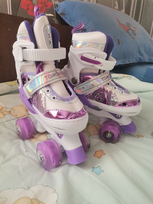 Светещи ролкови кънки за момиче