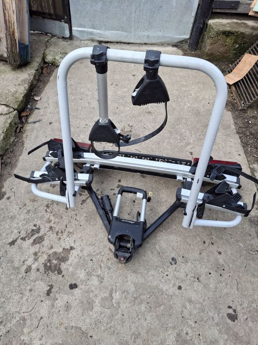 Suport rabatabil  Atera ptr 2 biciclete cu prindere carlig auto