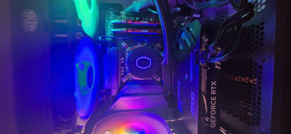 I5 13600kf   B660M MSI MAG   RAM 32ddr4 RAM 3600MHz dual     RTX 5060 shadow 2x OC 8gb DDR7