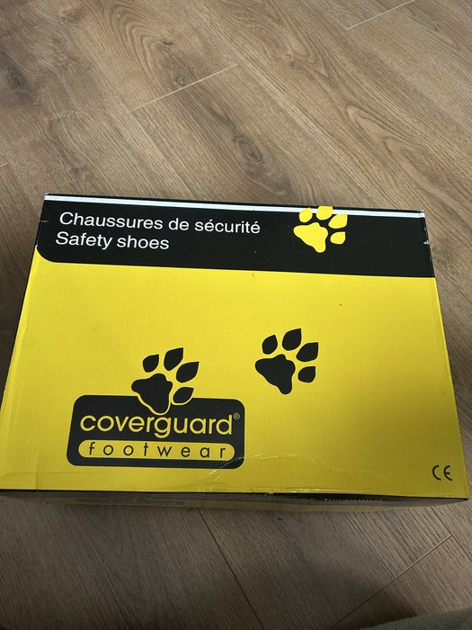 Мъжки обувки с метално бомбе Coverguard - нови