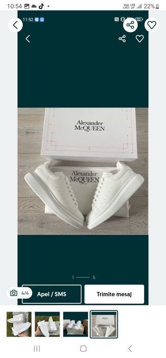 Alexander mcqueen  toate marimile noi cu ericheta