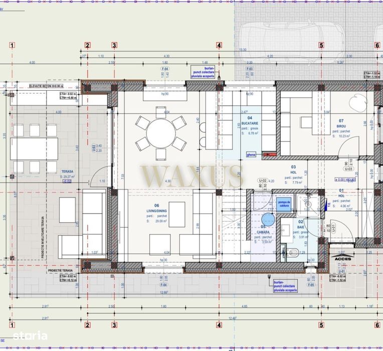 Casa Individuala - SU 136MP | ST 700MP | Partial Finisata - Chinteni
