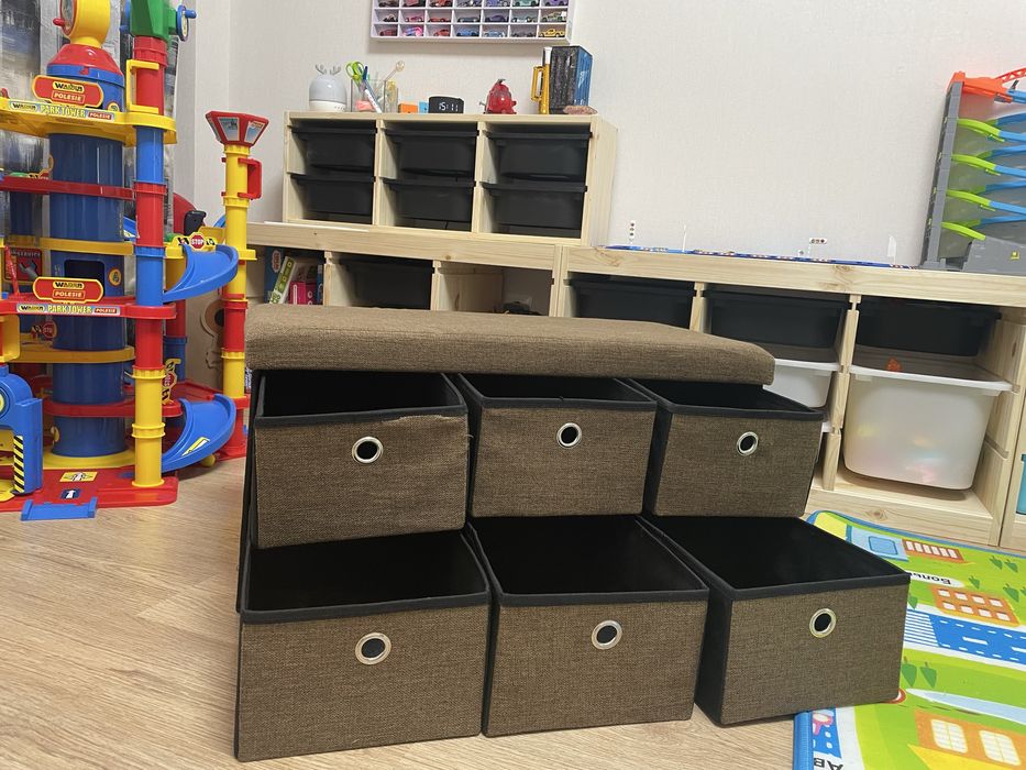 Пуф , банкетка с ящиками