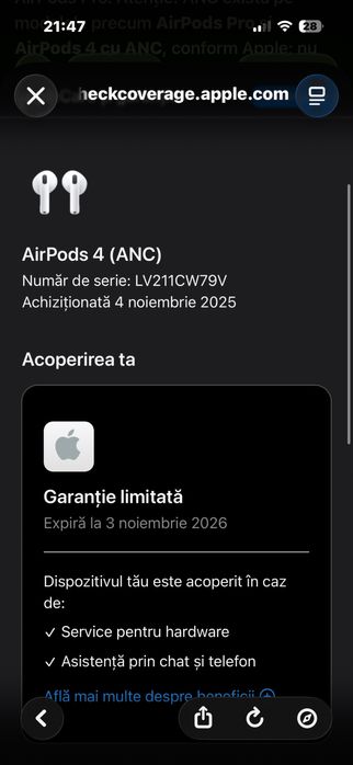 Airpods 4 ANC Originale