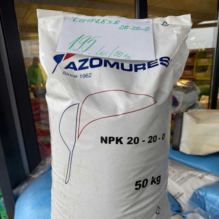 Azotat, NPK, Uree, Nitrocalcar, Complex , Saci mici sau BigBag - GORJ
