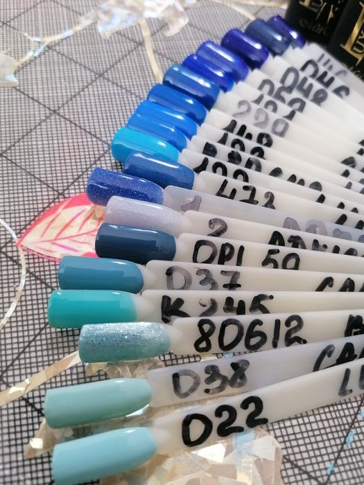 Продам гель лаки синих оттенков