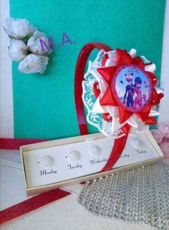 Аксесоари за коса
с панделка Калинката и Черния котарак!