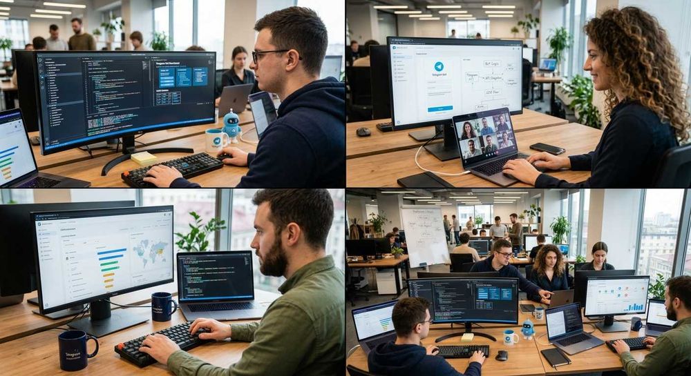 Разработка сайтов, Telegram-ботов, CRM и автоматизация процессов AI
