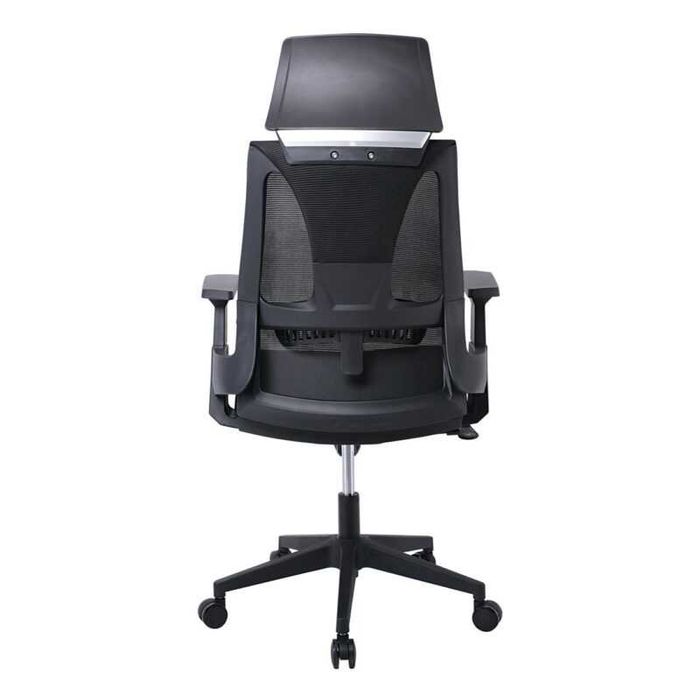 Стол, Manager, Сив, Черен, Текстил, 65х64х127см.