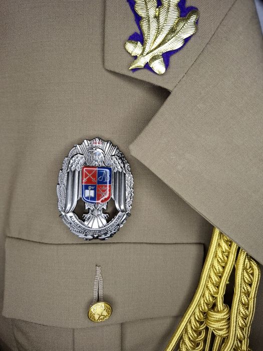 Costum militar Exceptiol de Colonel Logistică