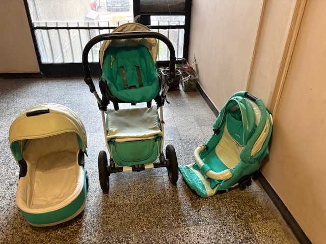 Детска количка 3 в 1 марка Mondo Ecco