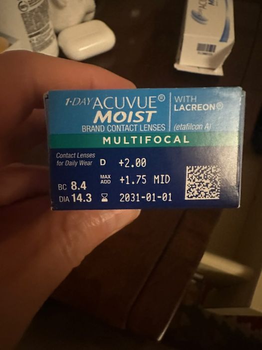 линзы 1-Day Acuvue Moist Multifocal