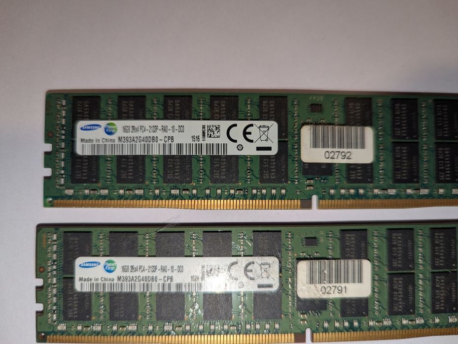 Kit 64GB (4x16GB) DDR4 2133 ECC Registered RDIMM Samsung Micron server