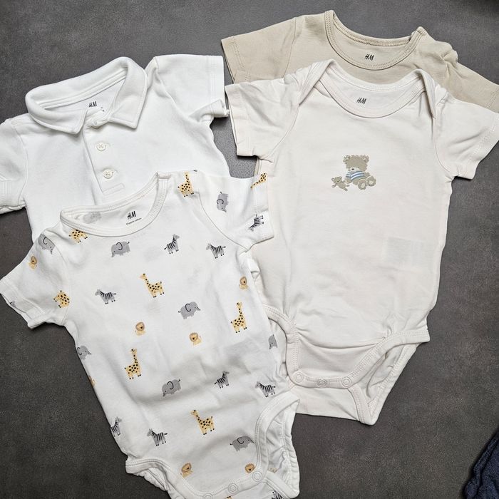 Лот бебешки дрехи за момче , р. 68 (H&M, Zara, Pepco, LC Waikiki) – общо или на лотове -16части