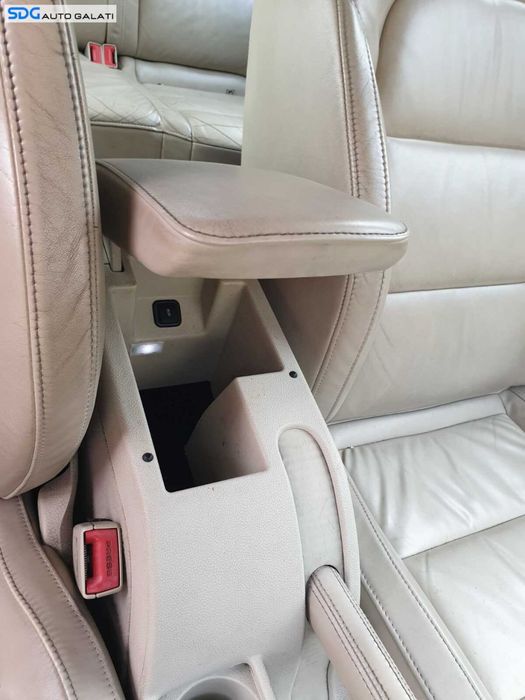 Cotiera Piele Crem Skoda Superb 2 2008 - 2015