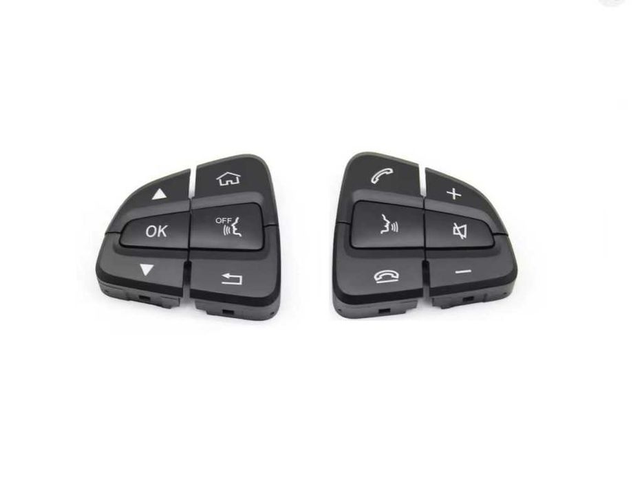 Капачета за бутони на волан за Mercedes C-Class W205 Pre-Face