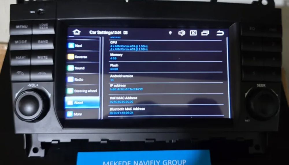 Мултимедия за Мерцедес W203 W209 W219 2004-2011 С-класа